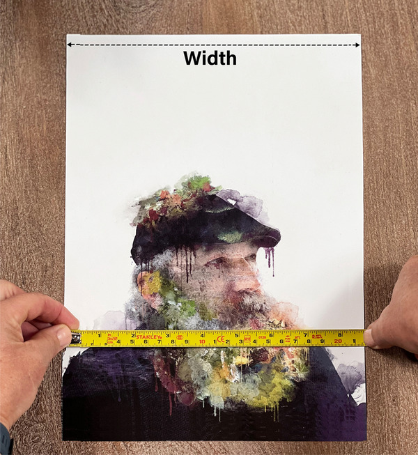 WeFrame Help Measuring Guide - Tape Measure